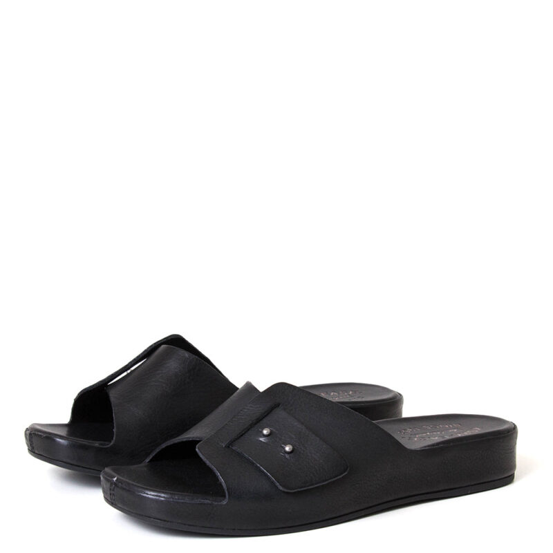 Monain Mesa Women's Leather Slide - Elegant & Comfortable Slide Sandals - Image 2