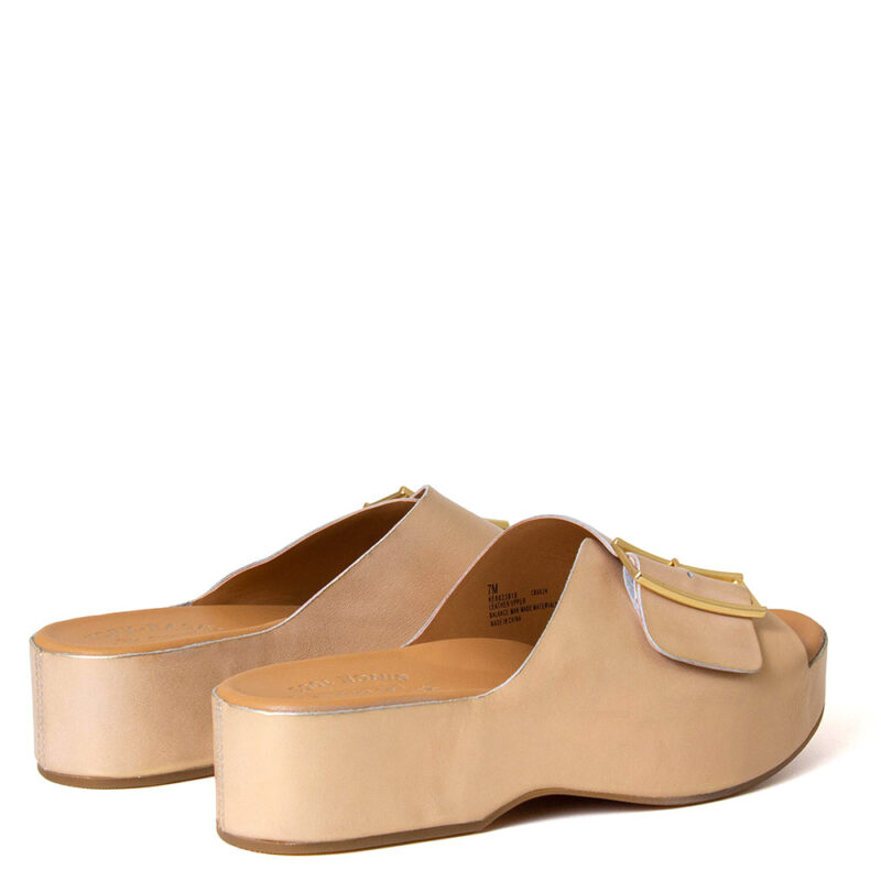 Monain York Women's Platform Leather Sandal - Stylish & Comfortable Elevation - Image 4