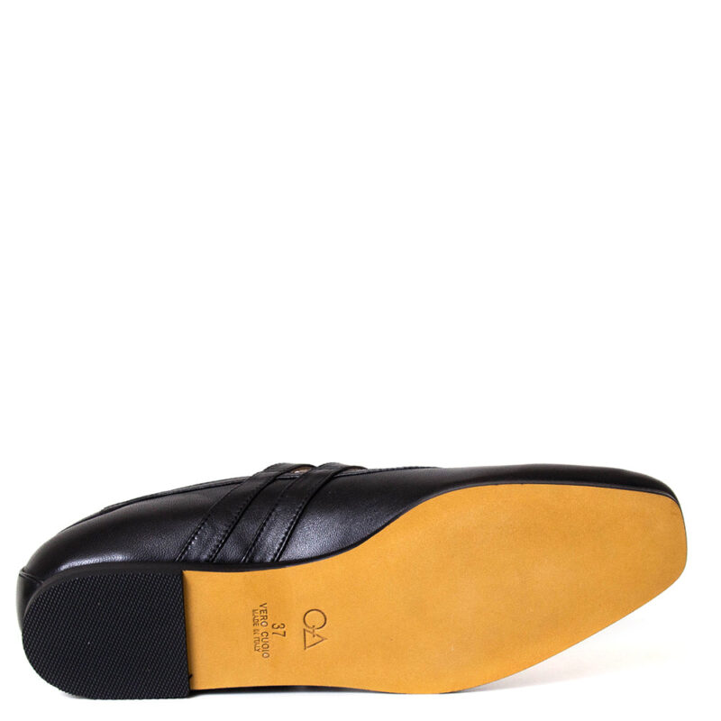 Monain Snow Women's Leather Mary Jane - Classic & Comfortable Leather Flats - Image 5