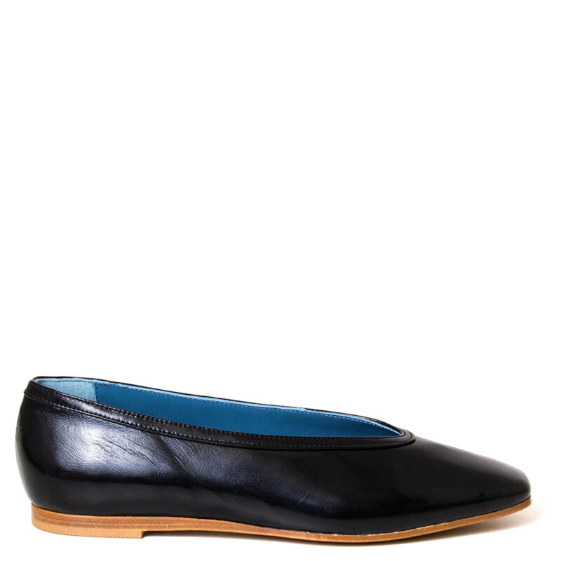 Monain Teo Women's Patent Leather Flat - Sleek & Stylish Everyday Flats