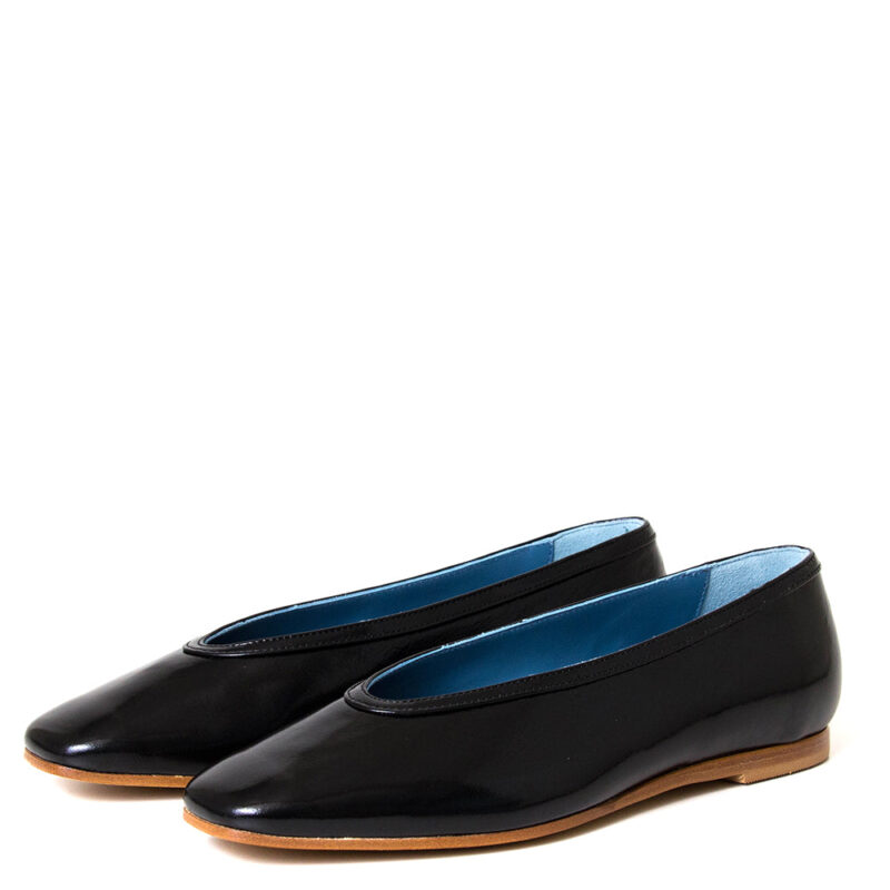 Monain Teo Women's Patent Leather Flat - Sleek & Stylish Everyday Flats - Image 2