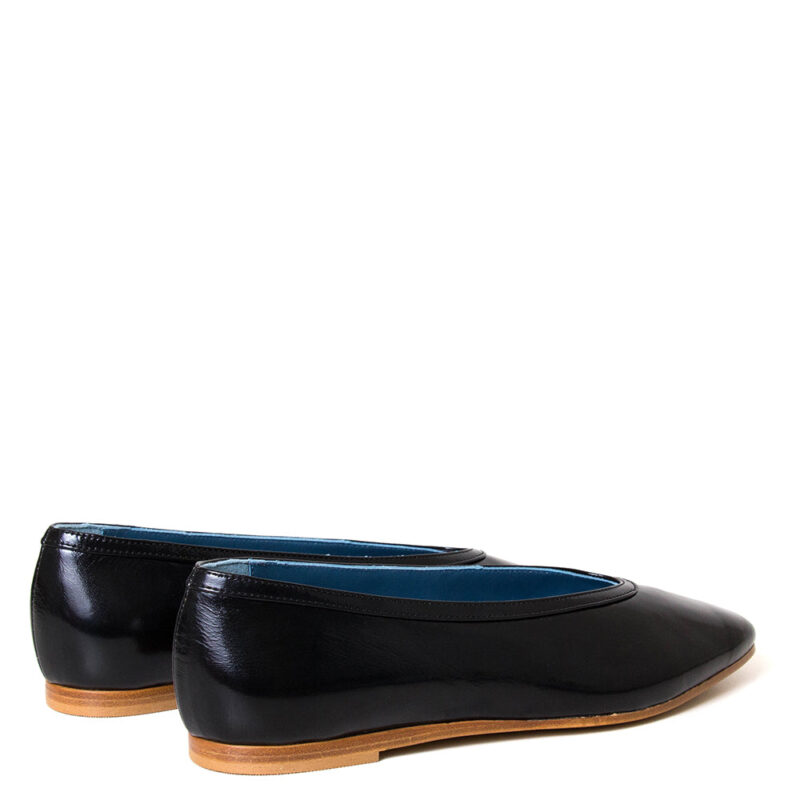 Monain Teo Women's Patent Leather Flat - Sleek & Stylish Everyday Flats - Image 4