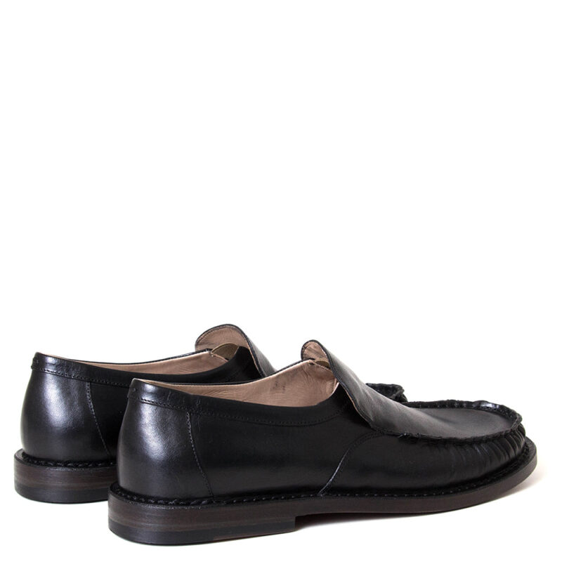 Monain Time 1F Men's Leather Slip-On Shoe - Classic & Comfortable Slip-On Loafers - Image 4